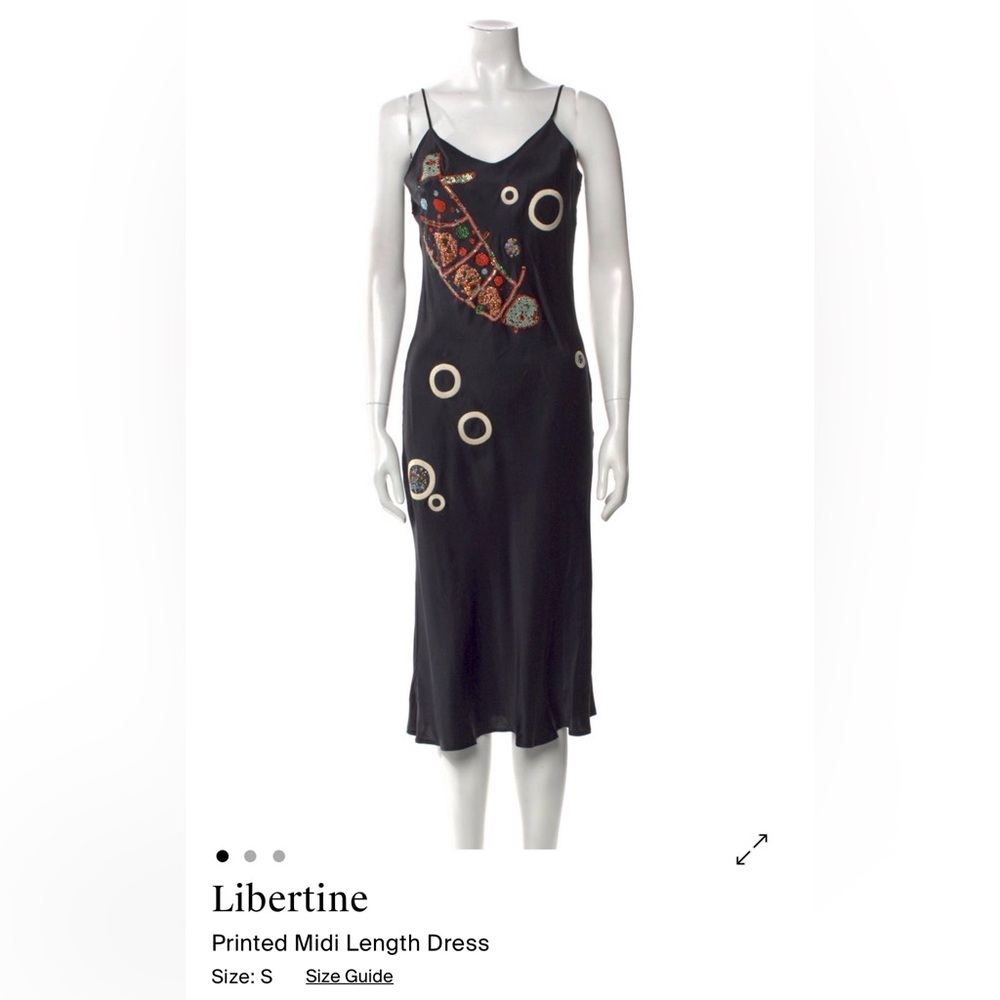 Libertine silk dress